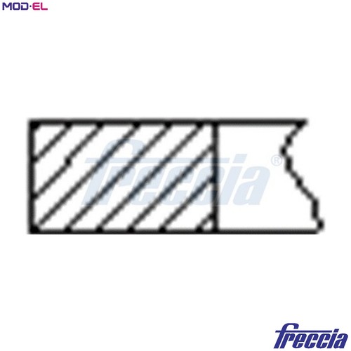 Piston ring kit fr10 - kit, fr10-215000