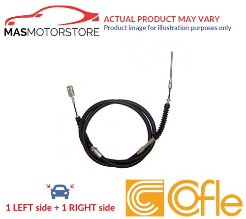 Handbrake cable pair front - cable,