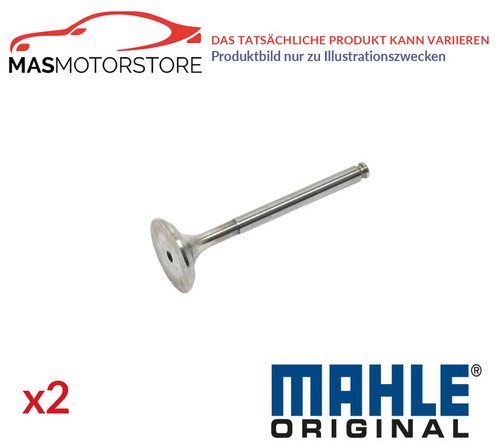 Engine exhaust valve - exhaust, mahle
