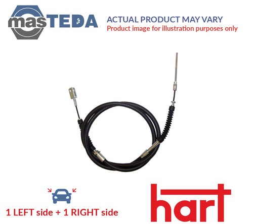 221 715 handbrake cable pair - handbrake,