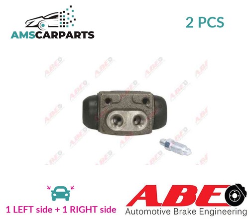 Drum wheel brake cylinder pair - drum,