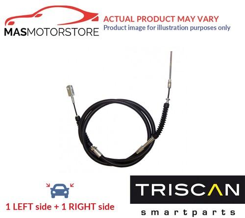 Handbrake cable pair front - cable,