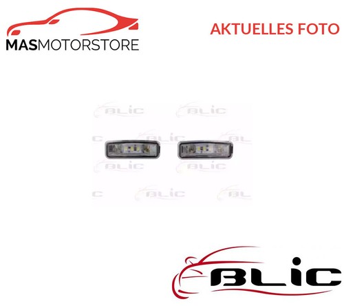 License plate light - light, blic