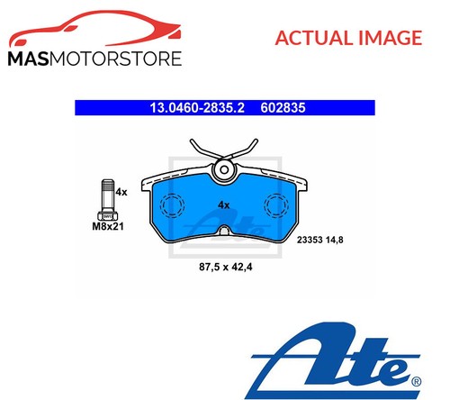 Brake pads set braking - pads, pad