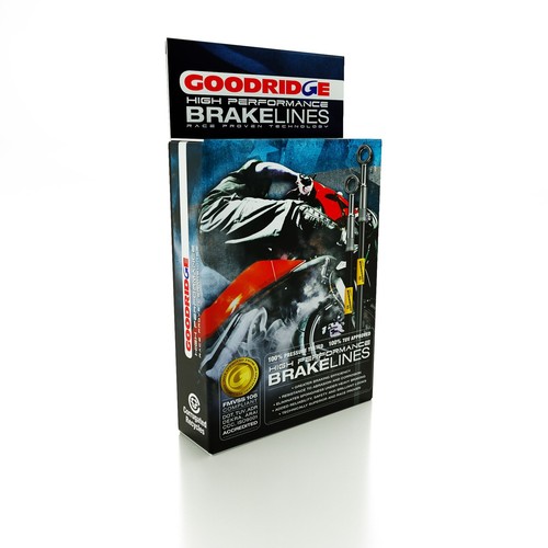 Goodridge front brake kit - goodridge, ss