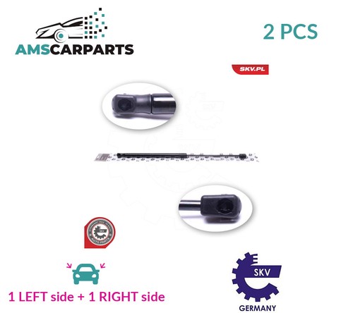 Tailgate boot struts set - boot,