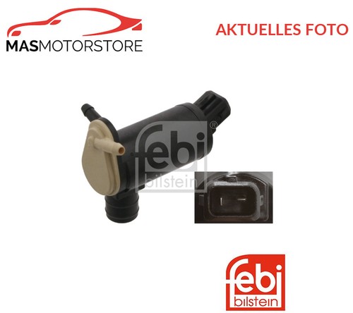 Wash water pump front rear - front,