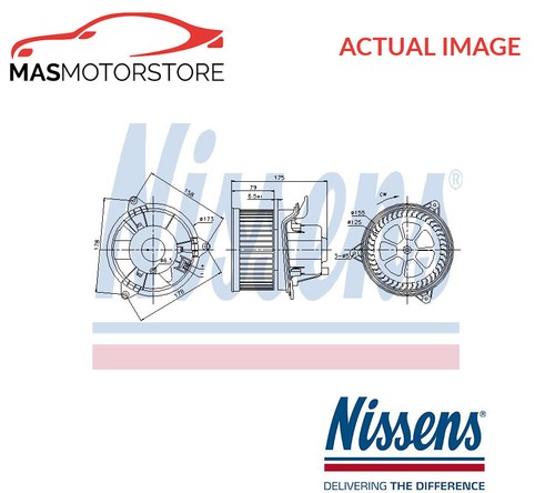 Interior blower fan motor lhd - fan,