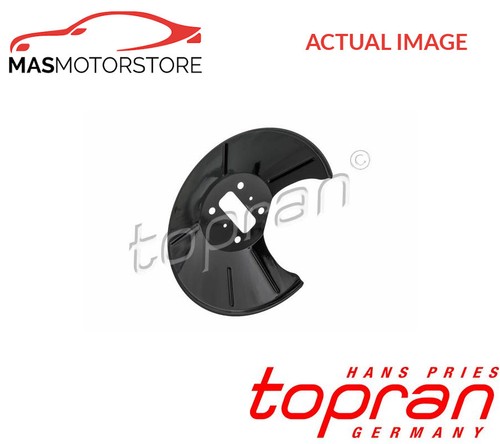 Splash panel brake disc - panel,