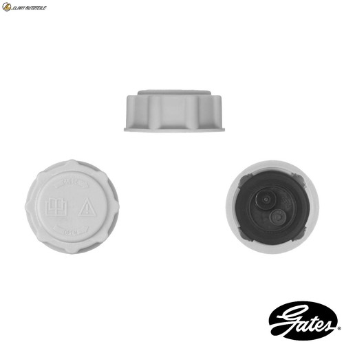 Locking lid coolant reservoir - locking,